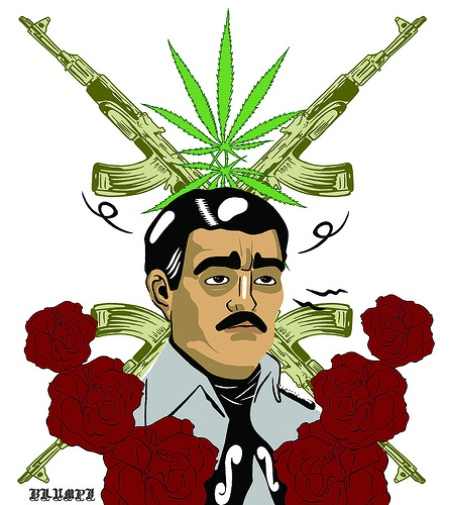 Jesus Malverde a drogkereskedőkm védőszentje